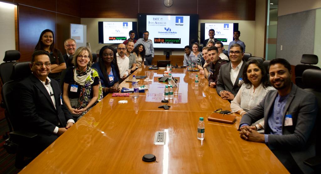 iaccindia's tweet photo. #IACC &amp; #Netapp round table discussion with the delegation from State University of #NewYork.
.
.
#RoundTableDiscussion #StateUniversity #IACCIndia #IndoUS #IndoUSTradeTies #IndoUSTrade #BilateralTrade #IndoUSBond #IndoUSRelation #IndoAmericanChamberOfCommerce #ChambersOfCommerce https://t.co/J7CtUjkOeL