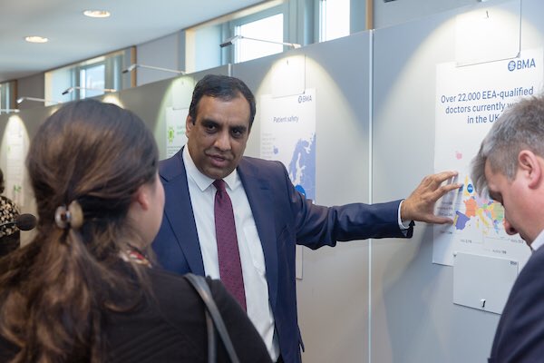 TheBMA's tweet photo. Thanks to everybody who attended the launch of ‘Keeping Europe healthy: the medical profession in a post-Brexit Europe’ in the European Parliament yesterday https://t.co/m8ozwE2vnx