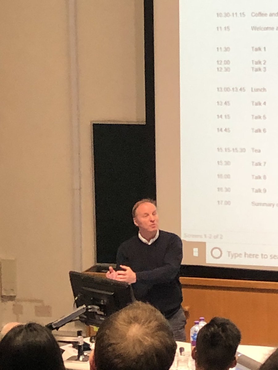 Ian Adcock kicking off the first Pan-London respiratory meeting <a href="/ImperialNHLI/">NHLI</a> <a href="/ImperialMed/">Imperial Medicine</a> - looking like a great day! #Respisbest