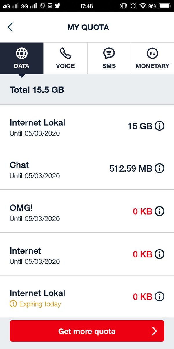 Telkomsel على تويتر Baik Kak Ryan Mimin Cek Dari Hasil Capture Kakak Kuota Yang Kakak Miliki Tersisa Kuota Lokalnya Pastikan Lokasi Kakak Saat Ini Sedang Berada Di Lokasi Yang Sama Saat Aktivasi