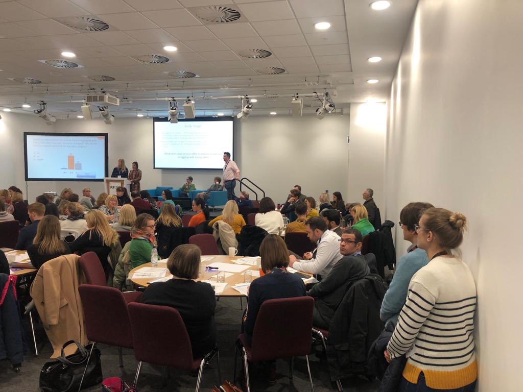 Mpmok's tweet photo. Fantastic interactive session at #BOMSS2020  training day. Thought provoking discussions and sharing experiences across different services https://t.co/hzGnq93HBO