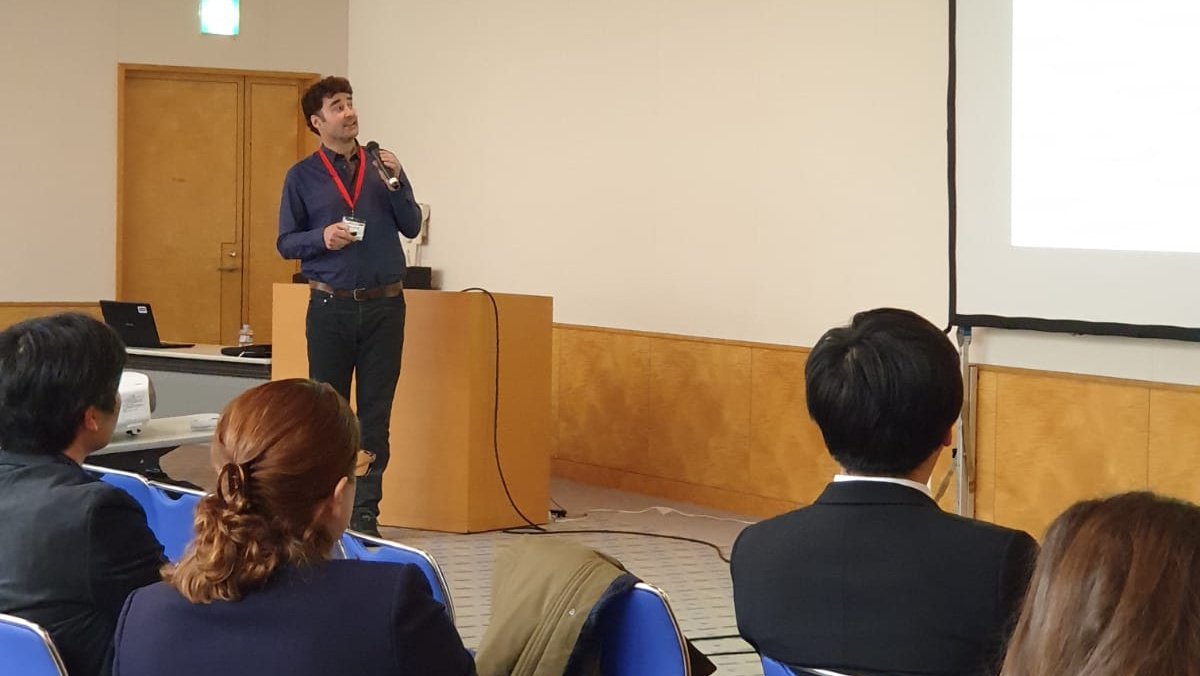 nanoGe_Conf's tweet photo. 🔹Henry Snaith from @UniofOxford is on stage! 

💡 His talk 'Perovskite solar cells: materials, devices and industrialization' closes the oral sessions at #IPEROP20 https://t.co/OEoCrBGcZX