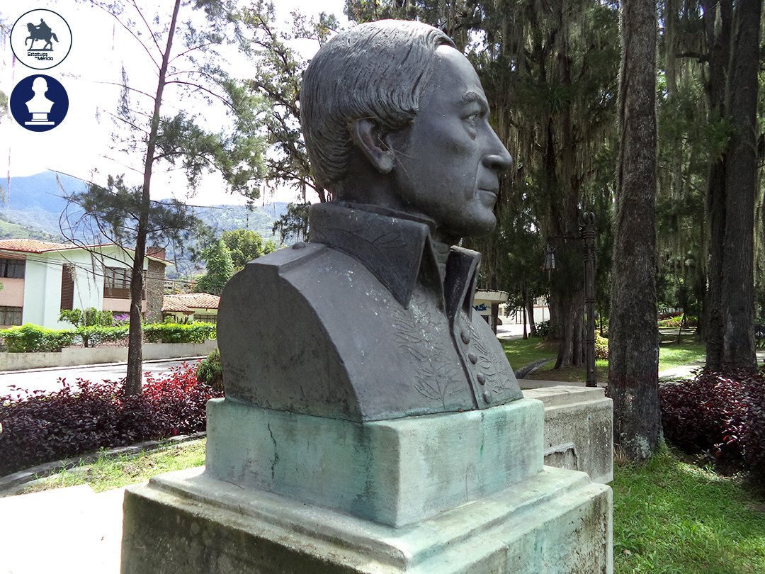 estatuasmerida's tweet photo. #HabíaUnaVez || El monumento al general León de Febres Cordero (1797-1872), heroe de la Independencia de #Venezuela y #Ecuador, fue inaugurado en el costado sur del Parque Ruiz Fonseca (avenida Urdaneta) el 16 de noviembre de 1985.
#EstatuasdeMerida https://t.co/FAybMtMp0f