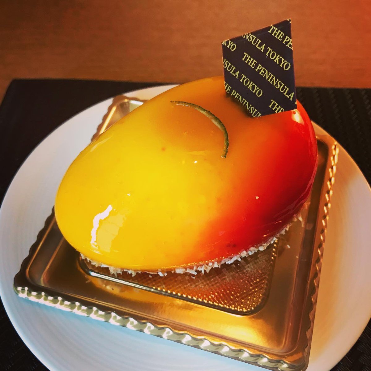 Kyon ペニンシュラ東京さんのケーキ達が どれもかなりハイレベルな件 8 超はおちー ペニンシュラ東京 ケーキ マンゴーケーキ最高