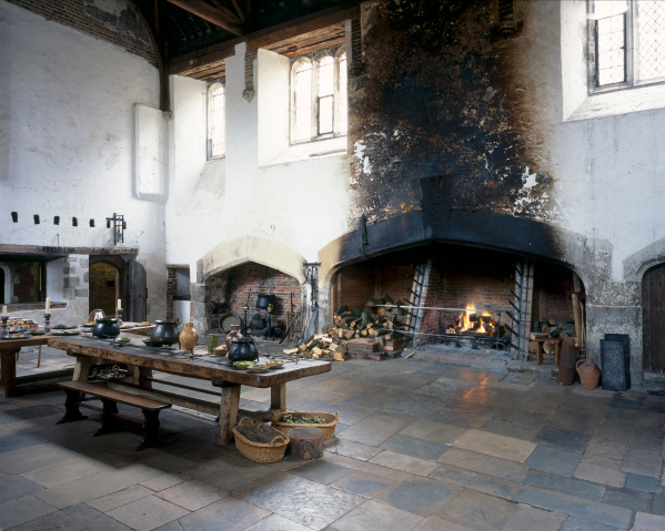 The Great Tudor Kitchens at Hampton Court Palace