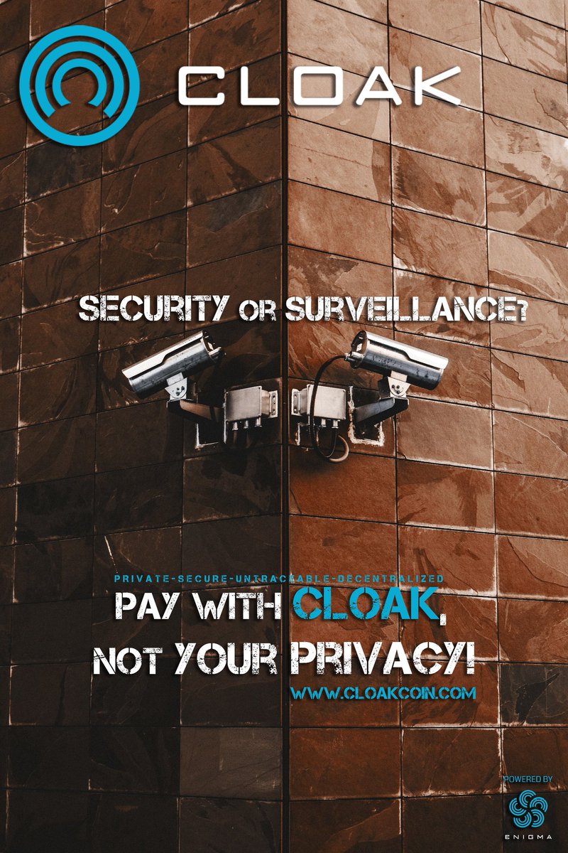 #PrivacyMatters? 🕵️

washingtonpost.com/technology/202…

The best way is to stop collecting data from the beginning! 👊

Have you ever checked the privacy policy of your favorite project? 🤔

Let me show you how a perfect policy looks like. 👉

cloakcoin.com/en/privacy

#PrivacyPolicyProud