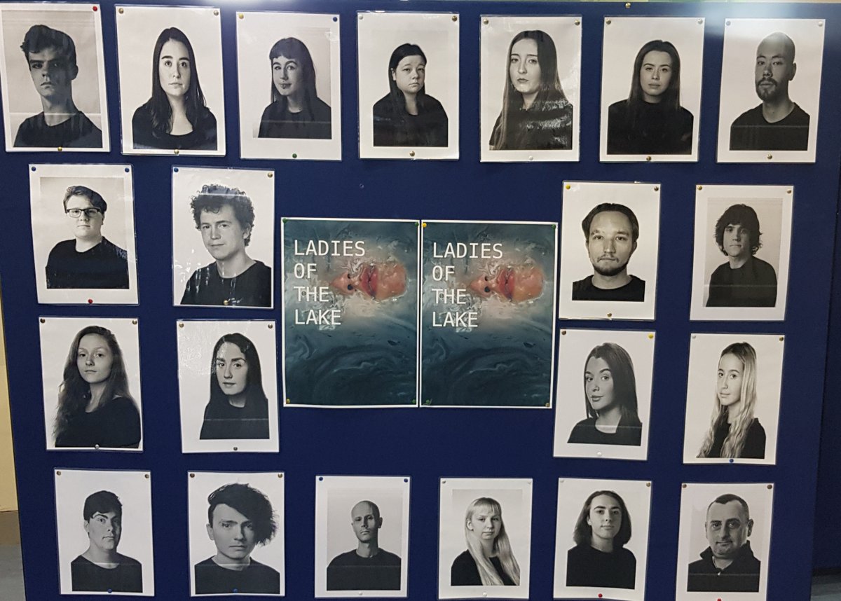 tech_fife's tweet photo. It's a two show day @fifecollege  with our HND Acting and @tech_fife  students for the production of 'Ladies of the Lake'. https://t.co/89n43Z3JSg