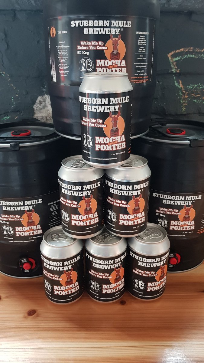 Oooo 👀 A looky what we have here 😉 <a href="/StubbornMuleBru/">StubbornMuleBrewery</a> X @TwoBrothers_ALT 3.2% Mocha Micro Porter ☕ Available this weekend @TwoBrothers_ALT <a href="/MancBeerFest/">Manchester Beer & Cider Festival</a> &amp; anywhere else that fancies a coffee infused low abv treat to fly you into 2020 😜🍻✌#Craftbeer #Altrincham #Cheshire