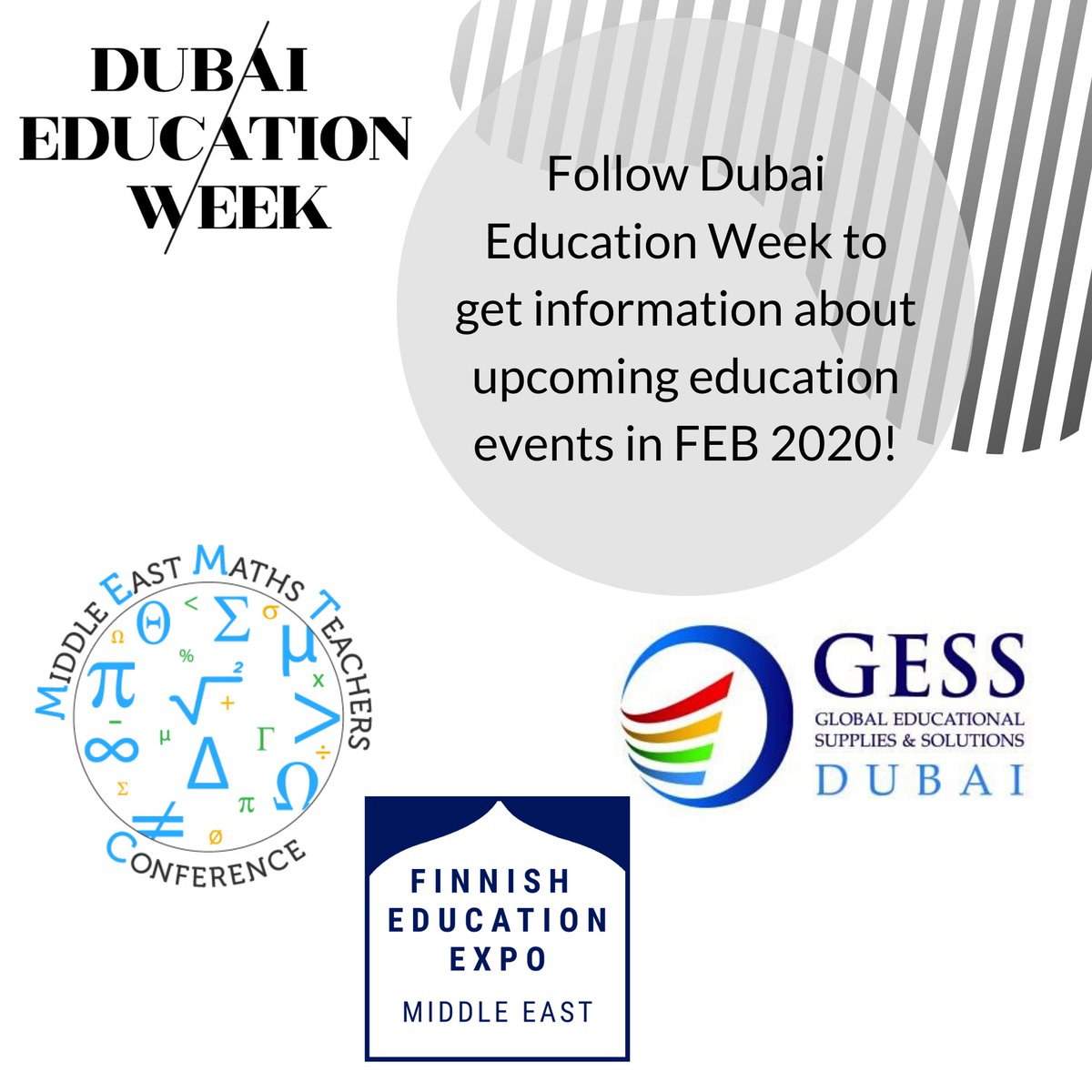 Follow Dubai Education Week for the latest news on education events in FEB 2020!
dubaieducationweek.com
#DXBEduWeek #middleeastmaths2020 #FinnishEduExpo2020 #Collabuae #EduTwitter #EduTwitterUAE #TeachUAEChat #EdChatMENA #gessdubai2020 <a href="/teachmiddleeast/">Teach Middle East Magazine</a> <a href="/EduHouseFinland/">Education House Finland</a>
