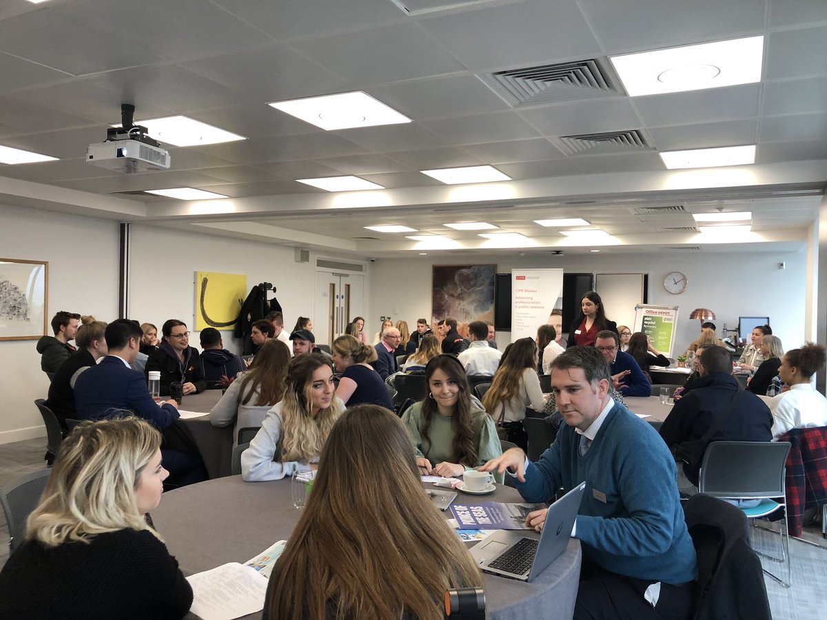PR_Solent's tweet photo. It’s buzzing here for #MeetTheProfessionals2020. Be sure to share your pictures and stories and use the hashtag. #SolentUniversity #WeAreSolent @solentuni https://t.co/m6S5YedYI0