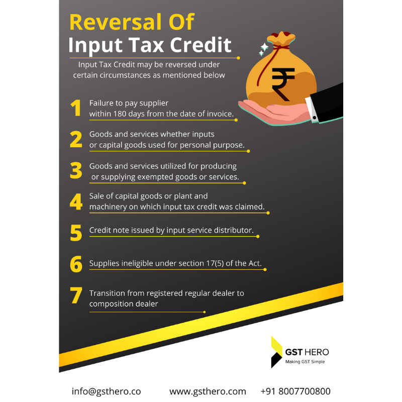 COVORO_'s tweet photo. Are you aware of Reversal of Input Tax Credit? Input tax credit may be reversed under certain circumstances. Let's understand this certain circumstance.
#gst #einvoice #einvoicingsystem #accounting #charteredaccountants #ITC #icai #gsthero https://t.co/4aYK5zPnJ1