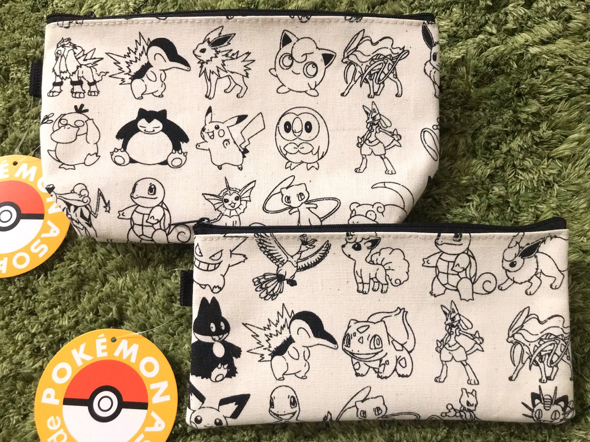 ヒノッチ على تويتر Asoko De Pokemon コラボグッズ なんとポーチとペンケースは全部生地が異なって一品一品ポケモンが違うんです 普段見られないような隣り合わせのカップリングこれまた味わい深いŧ ༥ ŧ