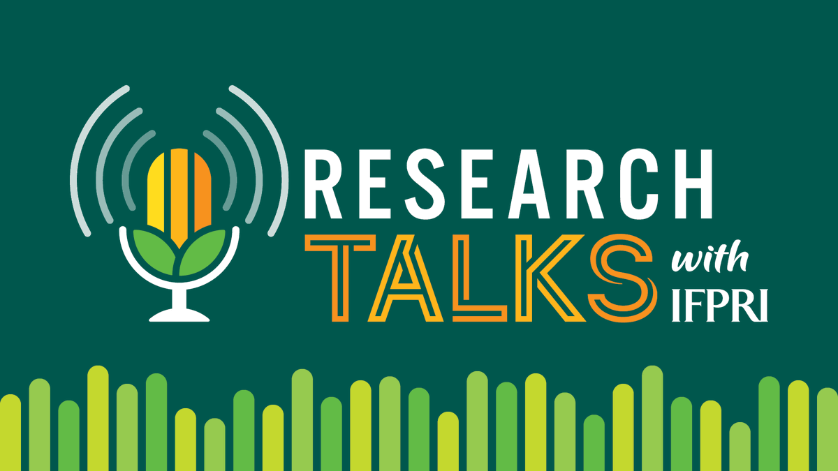 IFPRI's tweet photo. Psst… want an inside look at how #researchers work in developing countries? #New @IFPRI podcast🎙️, Research Talks, covers their successes, #researchfails, and what inspires them to continue forward. Listen in🎧to Ep #1-> https://t.co/FPy8HFmurR https://t.co/B5reXnTEEl