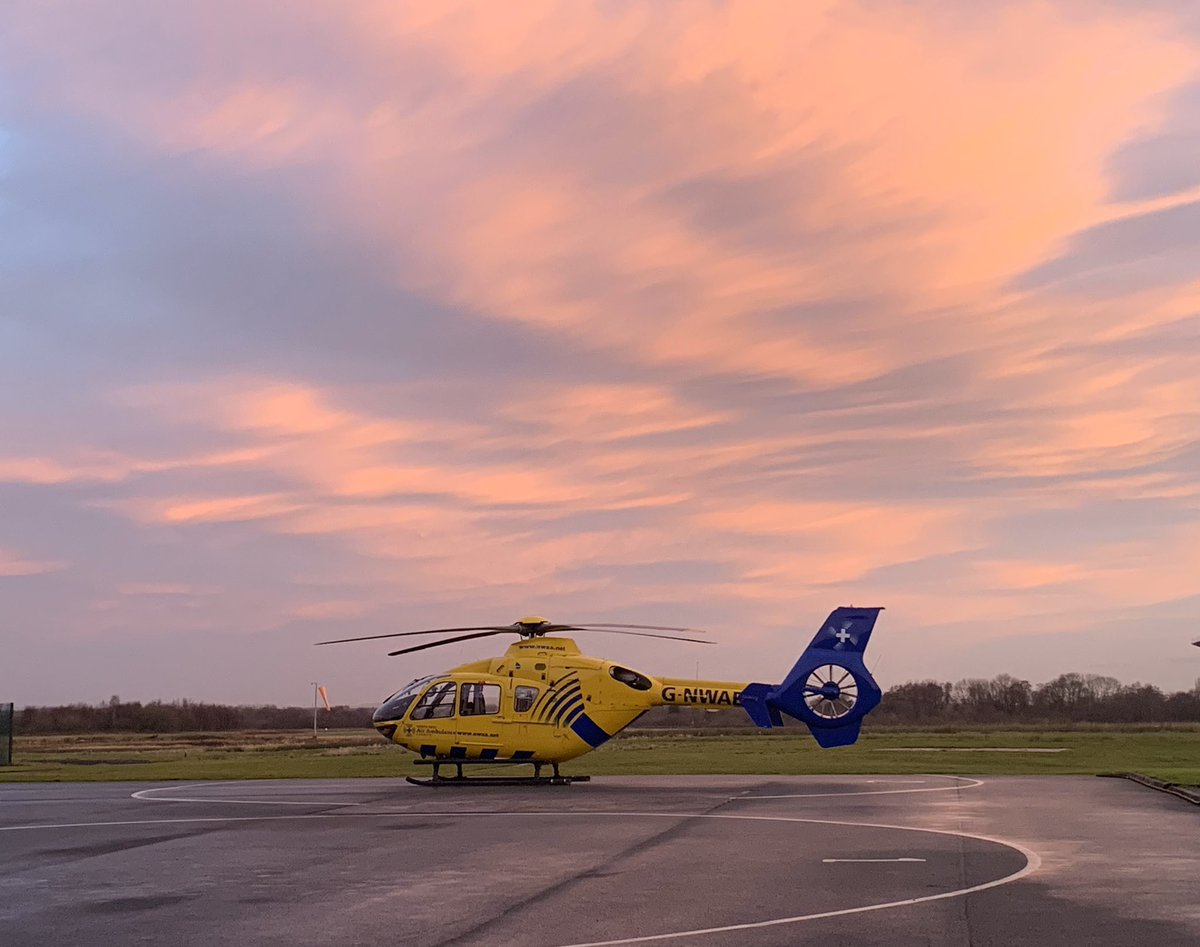 NWAirAmbulance's tweet photo. What beautiful colours! Thank you to Vicky for sharing! 📸 Our Lift Off Lotto runs every week, giving supporters the chance to win great prizes, all while donating to our lifesaving charity! 💷 To sign up visit https://t.co/c6S3ITHLMQ 🚁🏥 https://t.co/RBQwkLAaQa