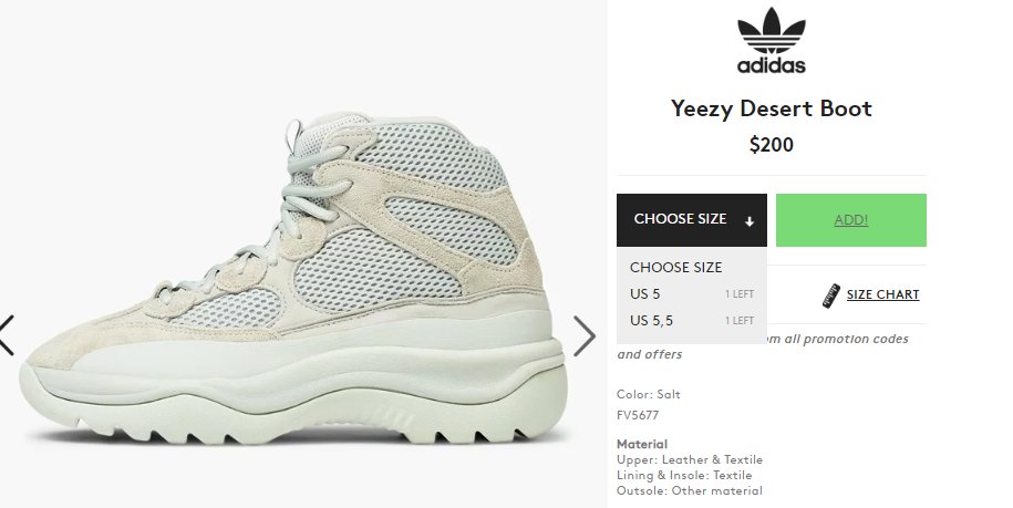 yeezy desert boot 2020