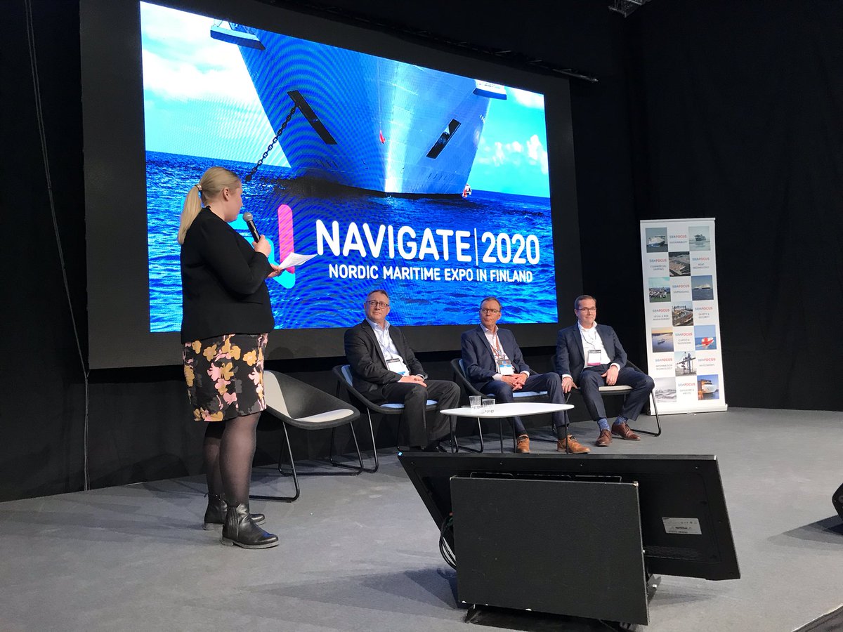 Meyer Turku (@meyerturku) on Twitter photo Our deputy to the CEO Tapani Pulli taking part into panel discussion about the Future of knowledge and know-how in shipbuilding #Navigate2020 <a href="/meriteollisuus/">Meriteollisuus</a> <a href="/turunmessukesku/">Turun Messukeskus</a> Our deputy to the CEO Tapani Pulli taking part into panel discussion about the Future of knowledge and know-how in shipbuilding #Navigate2020 <a href="/meriteollisuus/">Meriteollisuus</a> <a href="/turunmessukesku/">Turun Messukeskus</a>