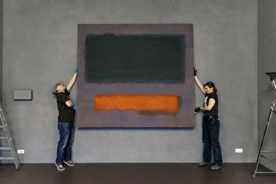 Vandaag had <a href="/spoormagazine/">Redactie SPOOR</a> de gelegenheid een heel uur in complete stilte alleen te zijn met Mark Rothko in @SMSCHDM Zelden zo sterk de kracht van kunst gevoeld. Nog te zien t/m 22 maart. #spoorlaathetjezien