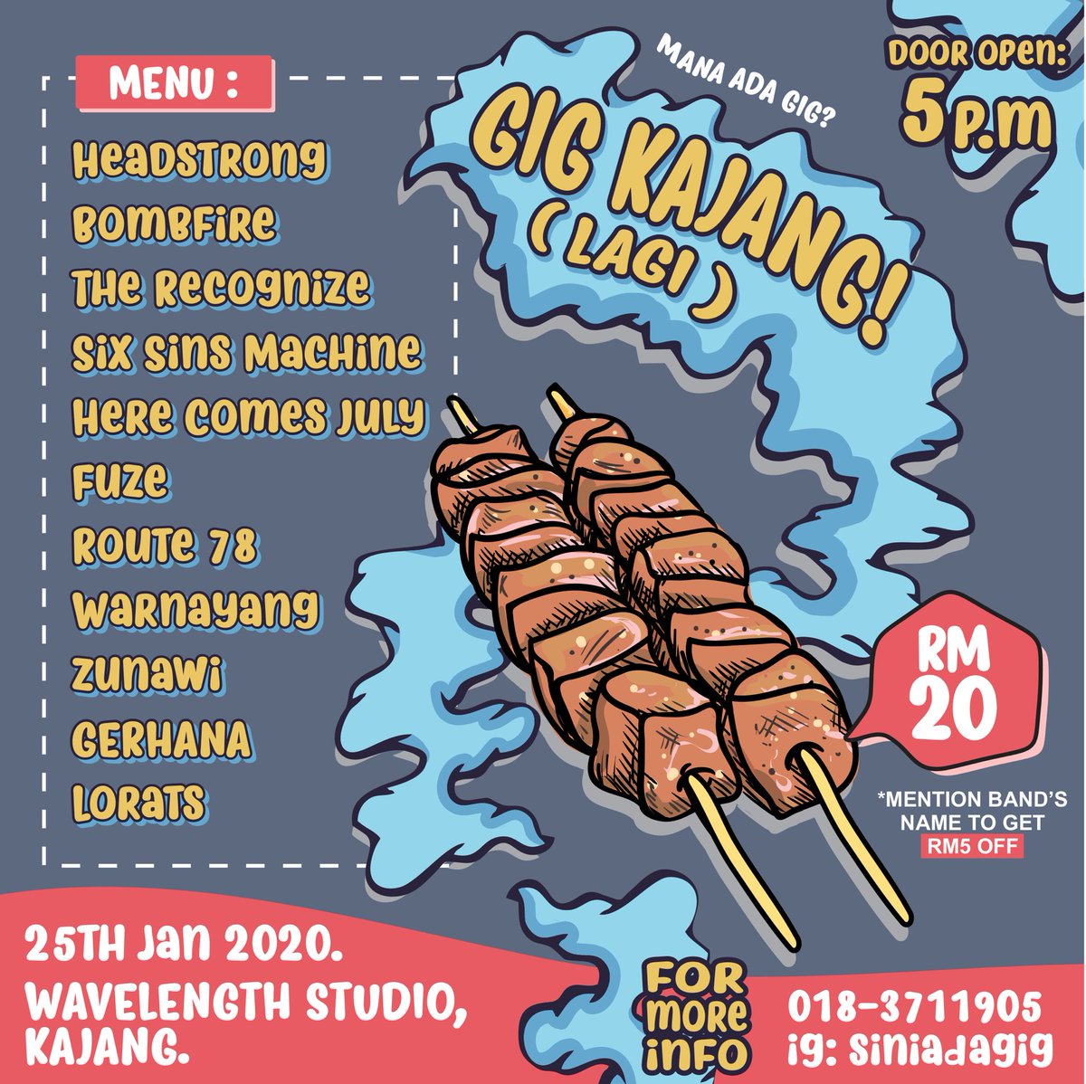 herecomesjuly_'s tweet photo. Jangan lupa guys! We’ll be playing this show at Wavelength Studio, Kajang this Saturday on the 25th of January 2020. Come join us and have some fun! Jumpa korang disana! ✌🏼 https://t.co/VduHLP7OnY