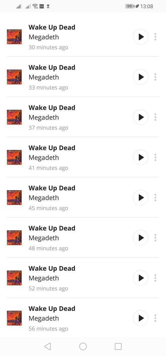 mirthe's tweet image. When you're puzzling on a complex SQL query and don't really realize you accidentally activated song repeat. @Megadeth #wakeupdead 🤘🏼