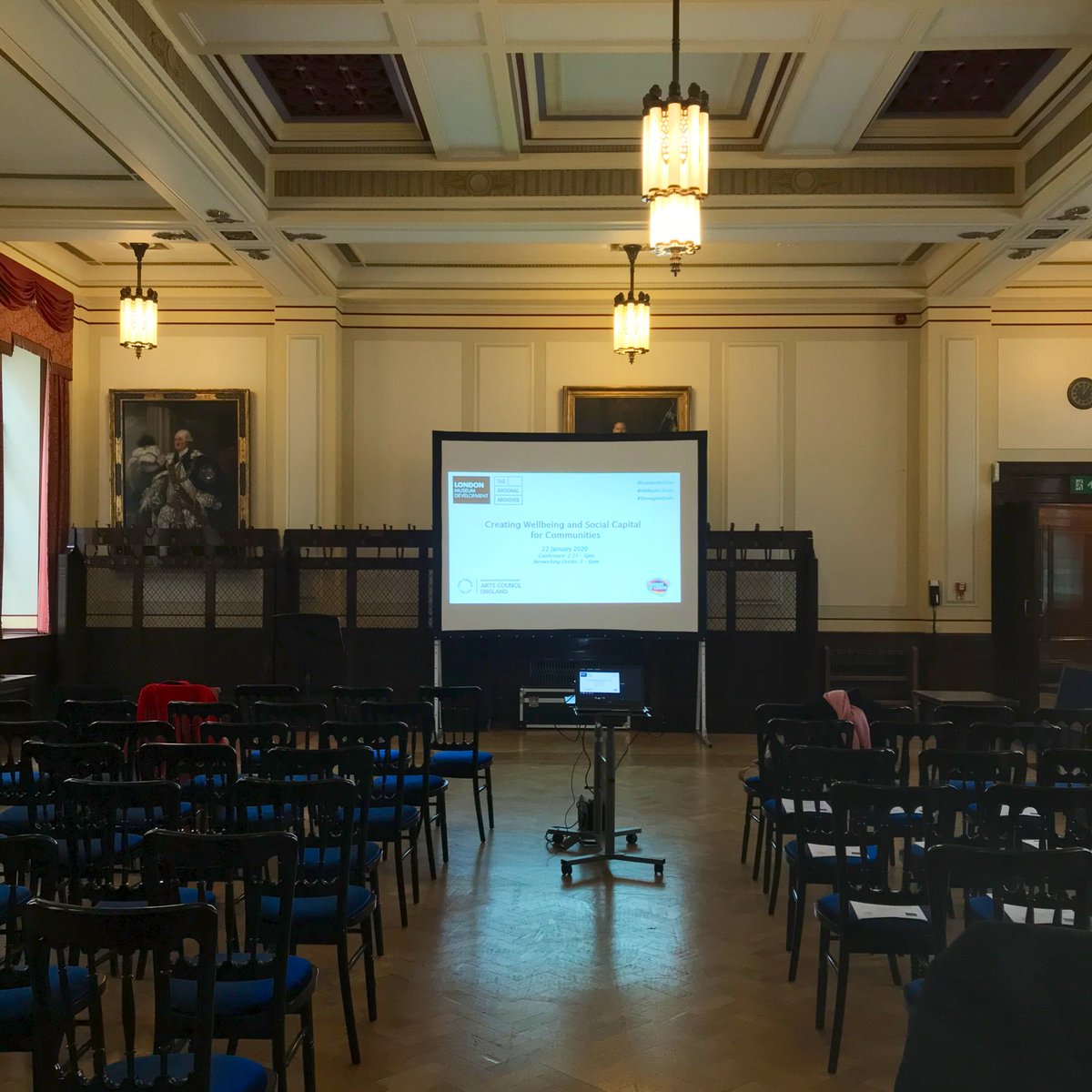 LondonMusDev's tweet image. We’re getting set up at the beautiful @MuseumFreemason ready for today’s #StrongAndSafe conference!