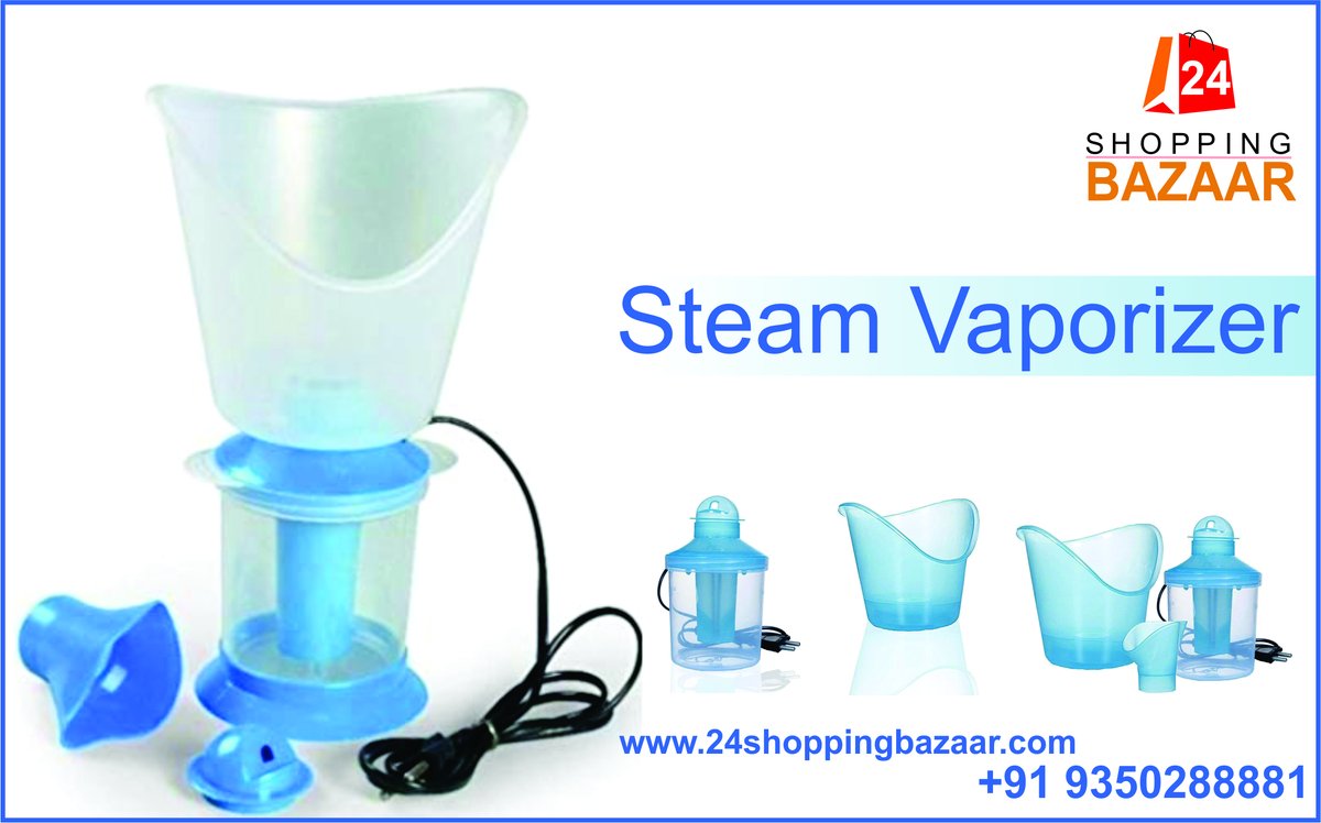 24shopingbazaar's tweet photo. Buy Steam Vaporizer for Cold and Cough
#24shoppingbazaar #steamvaporizer #cold #cough
For bulk deal contact us…9821057016
For more info… https://t.co/RqFfmPmQog
@24shopingbazaar @OnlineSaleIndia https://t.co/Tck3t1qBNZ