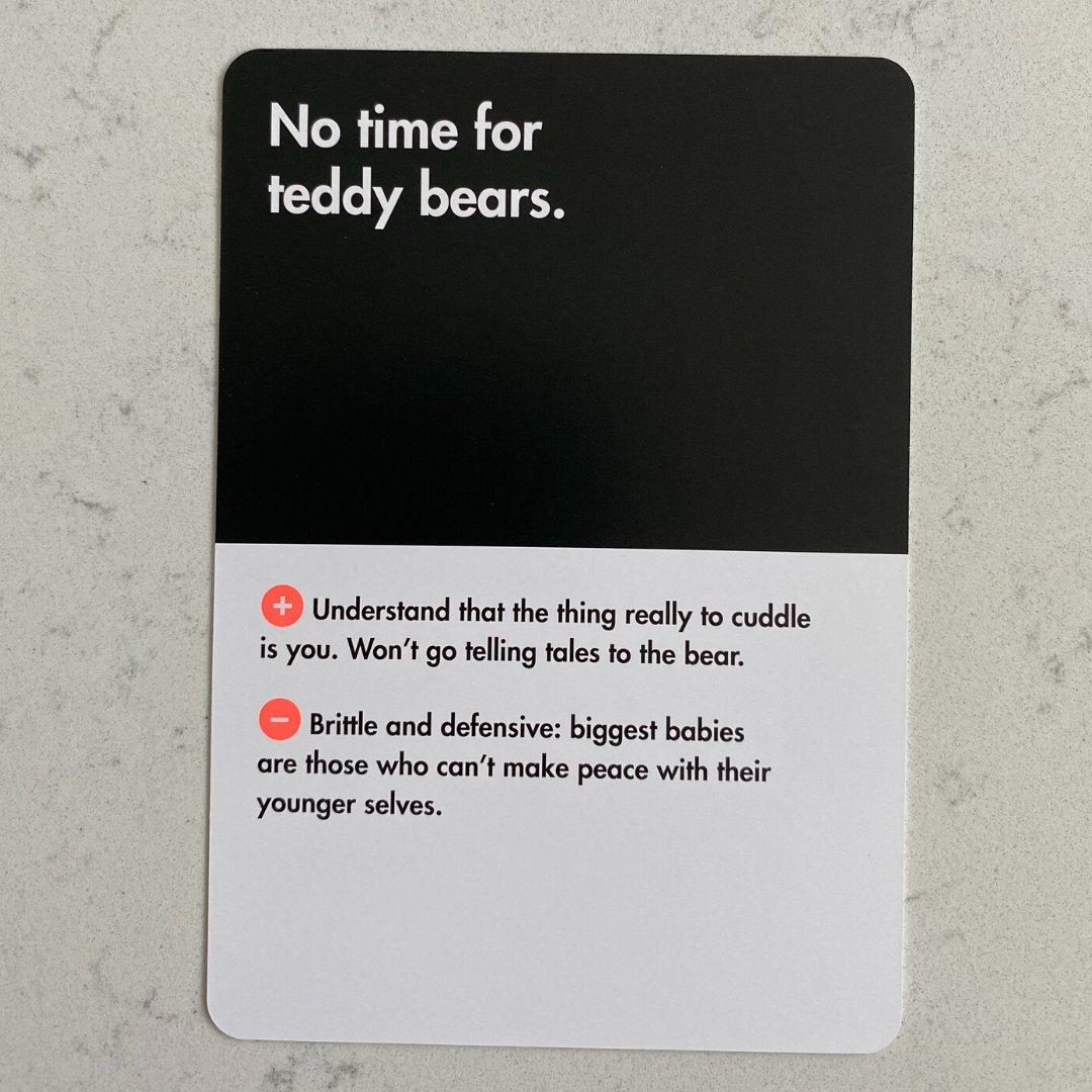 There's nothing wrong with owning a teddy bear in your adult life! ... or is there? 😂⁠
⁠
What would you rather? Let us know!

#piinapp #datingapp #dealbreakers #schooloflife #teddybear