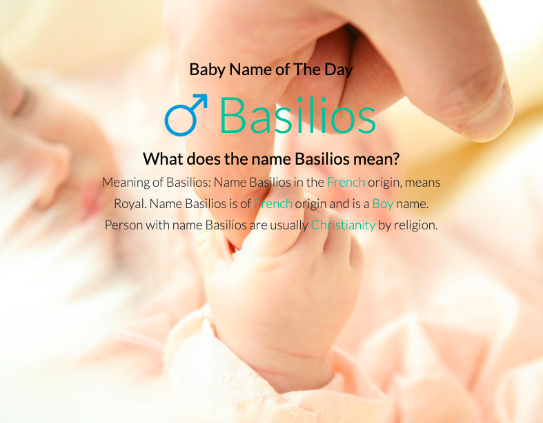 schoolmykids's tweet photo. #BabyNameoftheDay:  Basilios
Meaning of Basilios: Name Basilios in the French origin, means Royal. Name Basilios is of French origin and is a Boy name. Person with name Basilios are usually Christianity by religion.
https://t.co/u5gGhjKixS
#schoolmykids #parenting #babyname https://t.co/OVVnDXmVNl