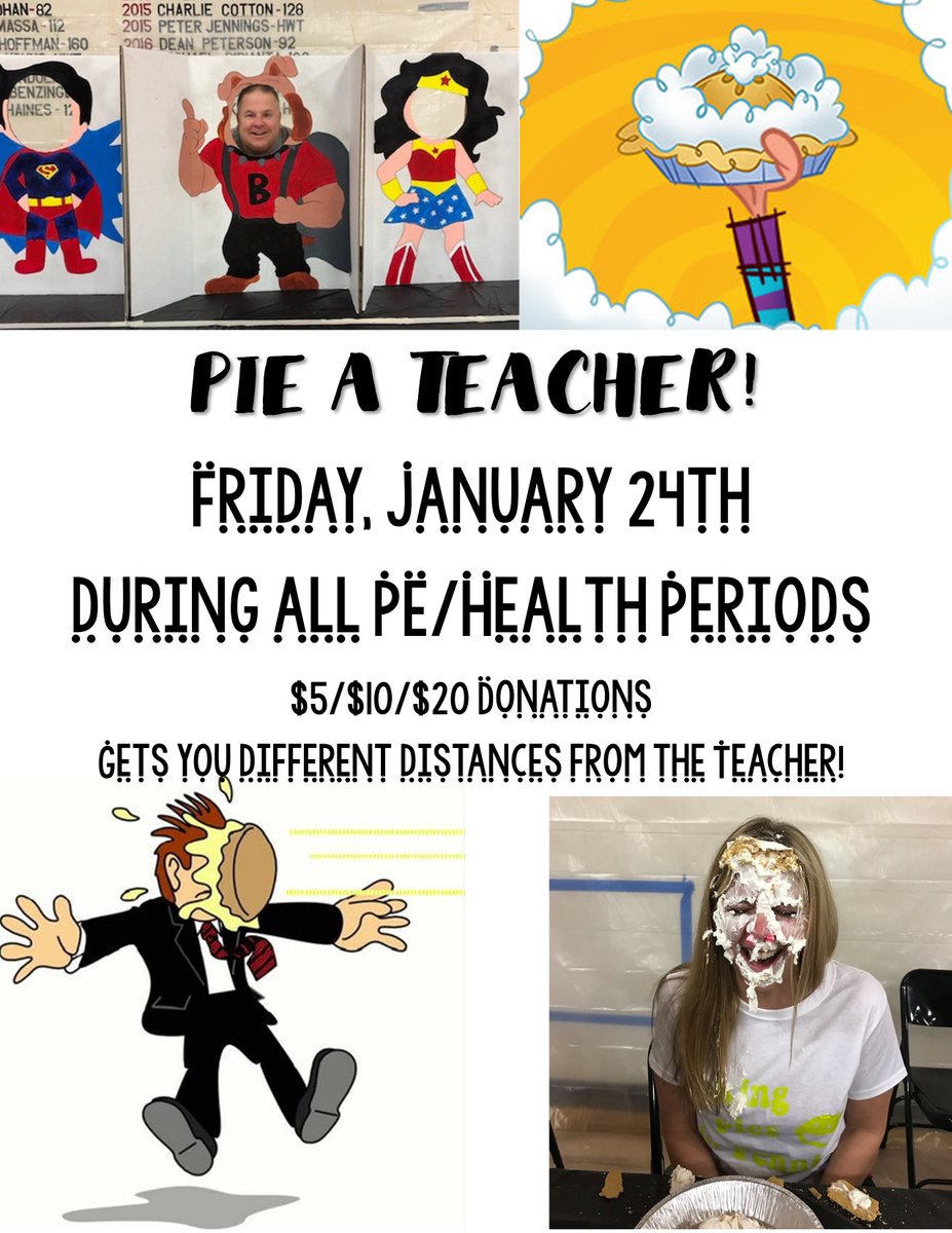 MissGianni27's tweet photo. FRIDAY! FRIDAY! FRIDAY!
#PieATeacher #PenniesforPatients #Pennies4Patients #StudentSeriesNJ @LLSusa #BulldogWay #BrackmanBulldogs https://t.co/KAGIgJvPUj
