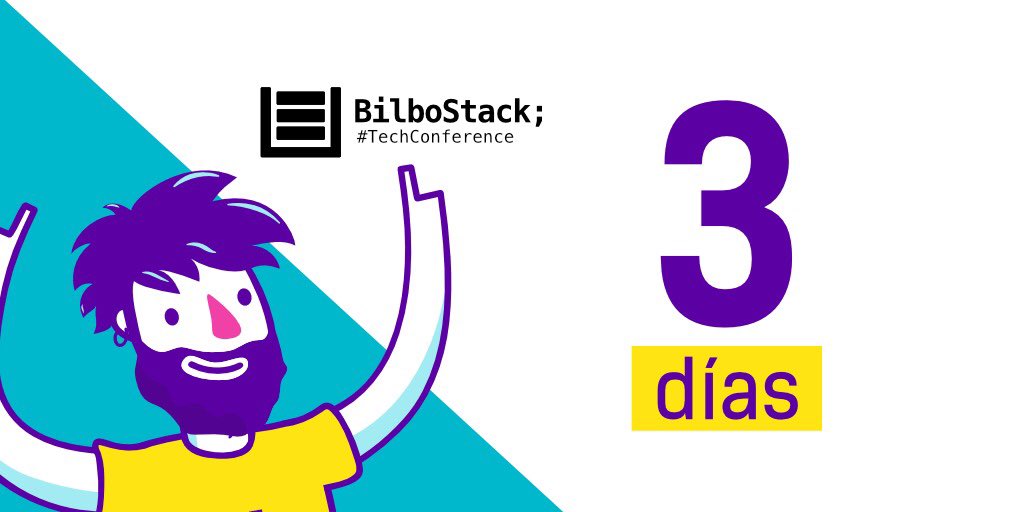 ¿¿Bilbostackers estáis preparados para la cita tecnológica anual más esperada en Bilbao?? ¡¡¡ YA NO QUEDA NADA!!! Empieza la cuenta atrás... SÓLO QUEDAN 3 DÍAS!! 🤗🤗#bilbostack2020 <a href="/BilboStack/">BilboStack Conference</a> #bilbostackers #Bilbao #PuntoUnoBilbao #25enero