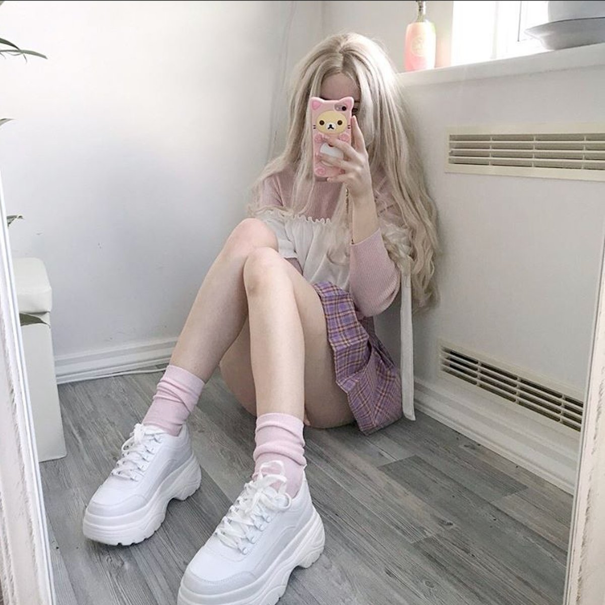 striker chunky bubble trainers