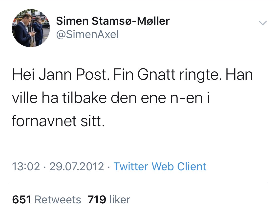 <a href="/MSkjel/">Marius Skjelbæk</a> Den er god. Men for meg når ingen helt opp til <a href="/SimenAxel/">Simen Stamsø-Møller</a> sin fra 2012.