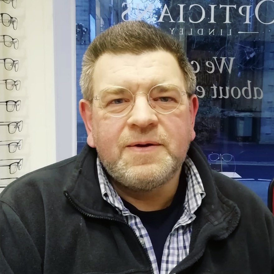bottsboutique's tweet photo. Mr Littlewood is thrilled with his custom made Lindberg Air Titanium rim glasses 👓

#betteratbottomleys #lindbergeyewear #opticians #halifax https://t.co/m1o482HGy9
