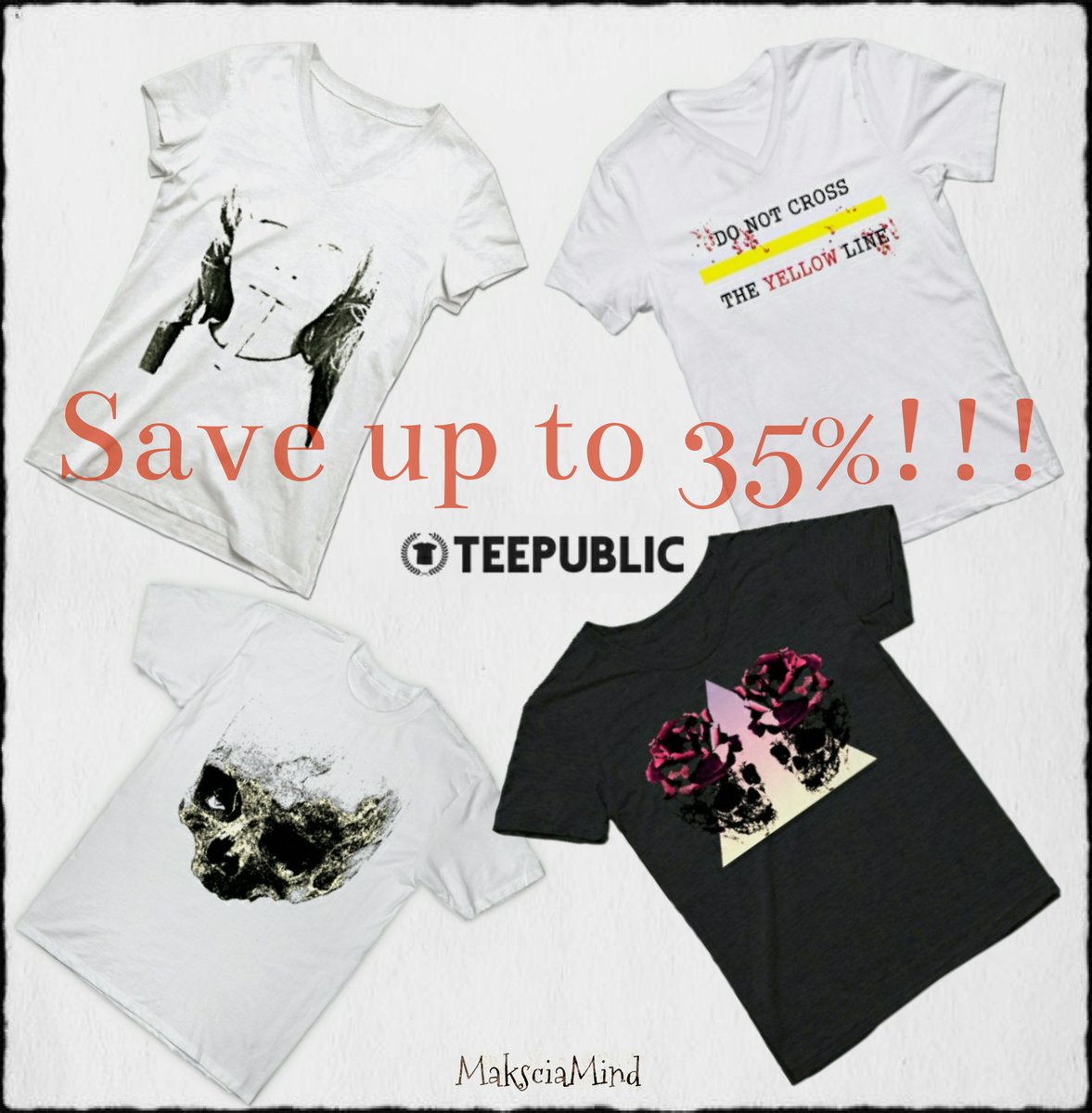 Save up to 35% on Tees in my #teepublic Shop -》》》 teepublic.com/it/user/maksci…

#magliette #tees #skulls #skulltees #smokinggirl #funnytees #triblendtshirt  #vnecktshirt #slouchytshirt #curvytshirt 

By #maksciamind