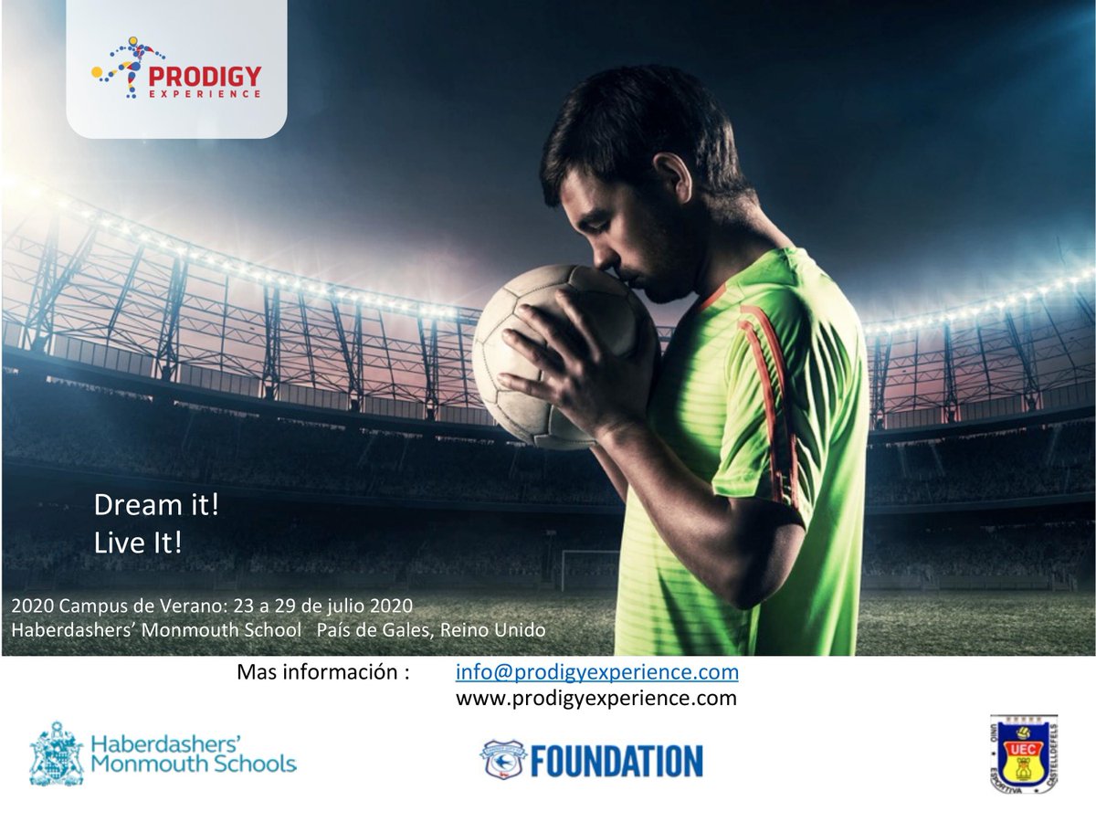 uecastelldefels's tweet photo. #FutbolBaseUEC | 🌕🔵

⚽️ Entre el 23 i el 29 de juliol (País de Gal.les), CAMPUS FUTBOL PRODIGY EXPERIENCE amb la participació de la 
@uecastelldefels i el @CCFC_Foundation, per a nois i noies d'entre 12 i 16 anys. 

▶️ + info https://t.co/BMHkYKecvU

#SomHiGrocs #SomHiGrogues https://t.co/htiRRTO518