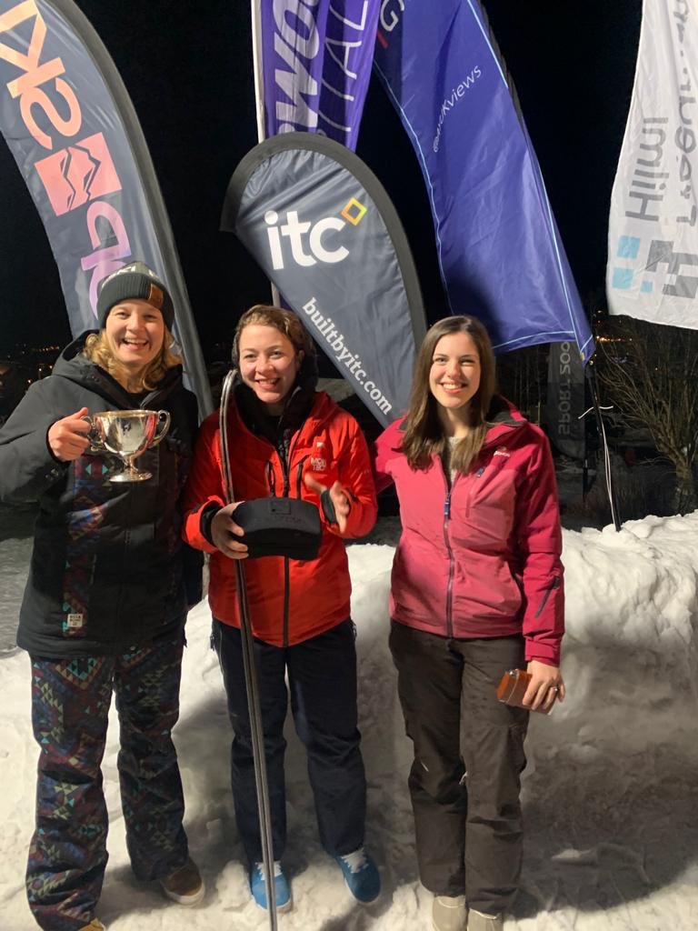 Congratulations to the ladies race winners at <a href="/propski/">PropSki</a> ⛷🏅

1st place - Ellen Hill @VectosTP 
2nd place - Miranda Bolton @haysmacintyre 
3rd place - Amy Hickson <a href="/turleyplanning/">Turley</a> 

Sponsored by <a href="/builtbyitc/">ITC - Fit Out</a> 

#propski2020 #Construction #fitout #refurbishment