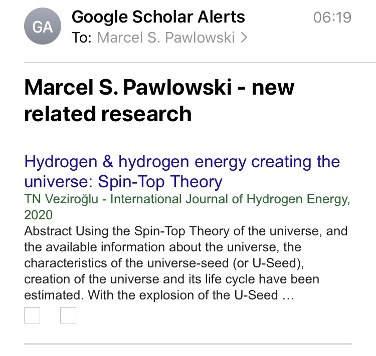 I was expecting to be mildly annoyed by Google Scholar sending me a very crackpot-sounding paper as "related research".

But when I clicked the link this lead me onto an even wilder ride than I had expected.