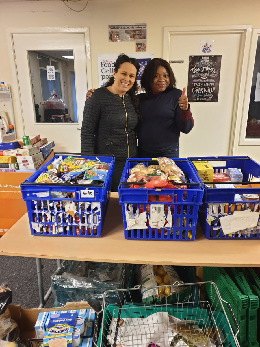 Connect_25's tweet photo. A huge thank you to members of staff M&amp;S Outlet store in Byker for their recent food donations collected over the Christmas period for our food bank. We really appreciate you!!!

#thankyou #thanks #gratitude #marksandspencer #donations https://t.co/ROdHiHn6cH