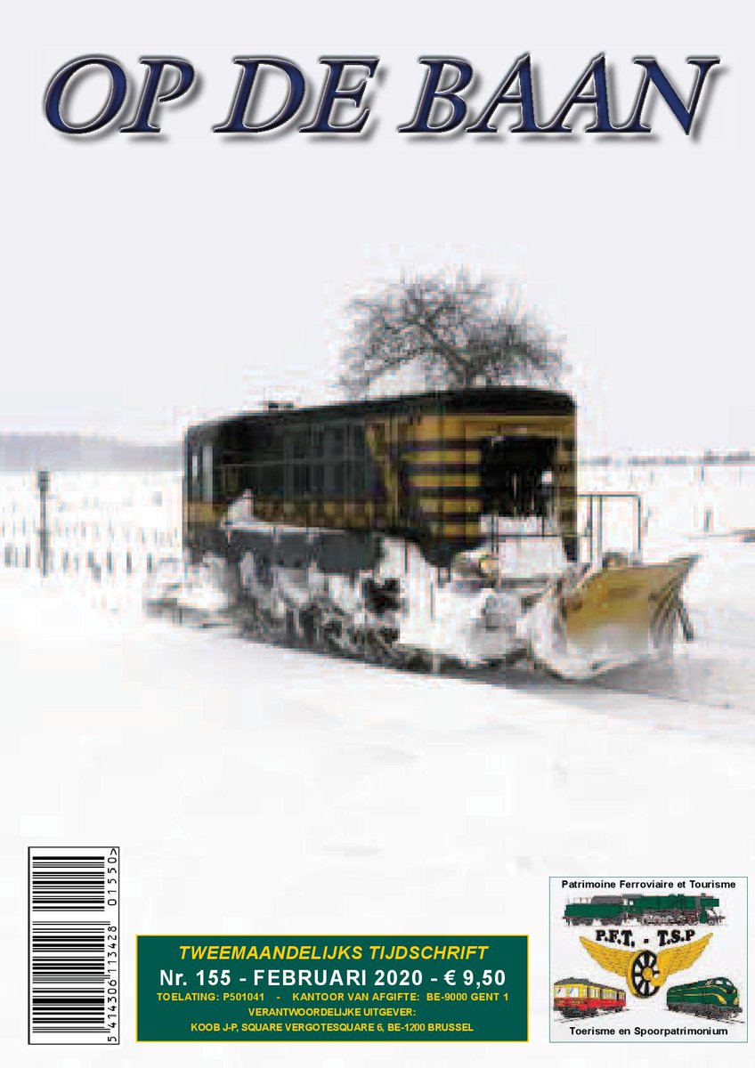 PFT_TSP's tweet photo. EN LIGNES 155 - OP DE BAAN 155

± 25 janvier EN LIGNES 155 partira vers Bpost

Op ± 25 januari vertrekt OP DE BAAN 155 naar Bpost https://t.co/tj0MKNP7EU