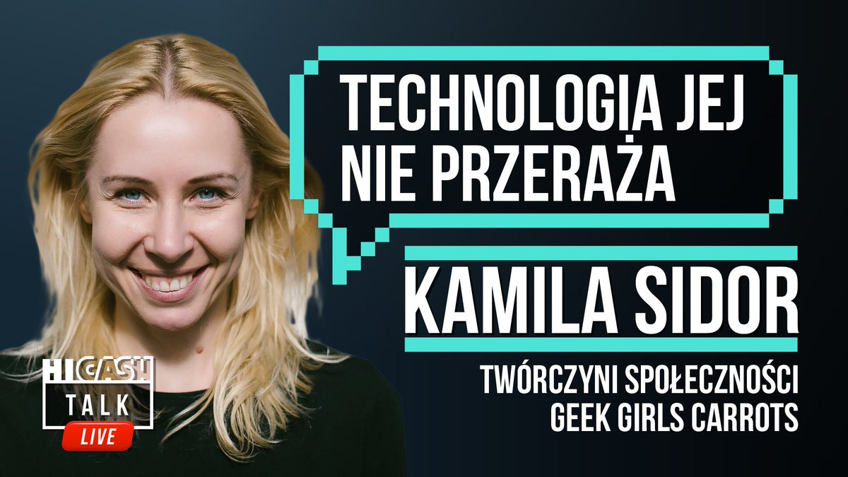 HiCashPL's tweet photo. Słyszeliście o Kamili Sidor? To założycielka Geek Girls Carrots, międzynarodowej społeczności dziewczyn i kobiet zaangażowanych w nowe technologie. Dowiedzcie się skąd pochodzi, jak odkrywała IT, co teraz robi i jak radzi sobie z hejtem!
https://t.co/VWDeUTRylb https://t.co/FgFzE4Kww8