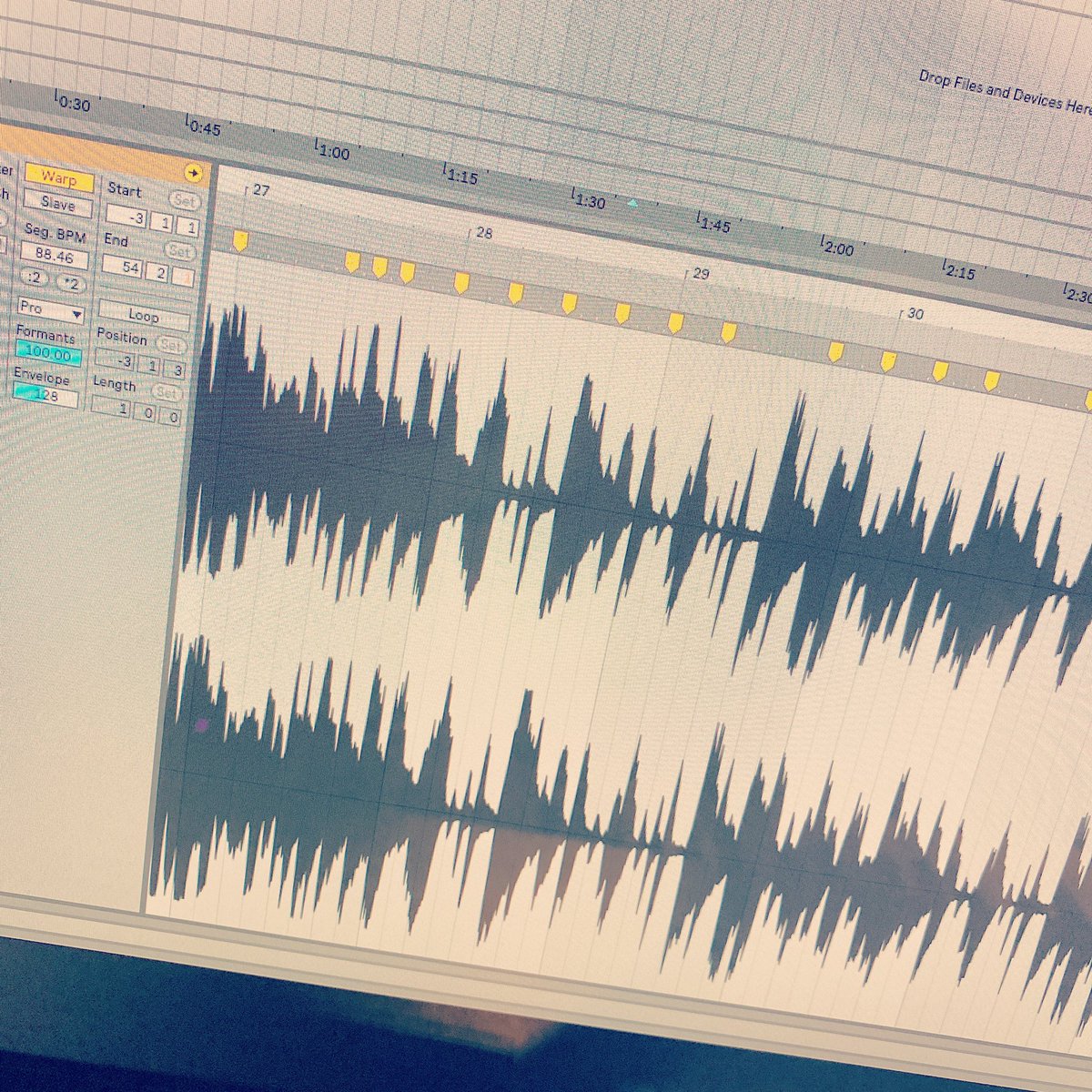 tcarteraudio's tweet photo. Warping 😑 #Ableton #Disco #Funk #HouseMusicAllLifeLong https://t.co/15865CXqDj
