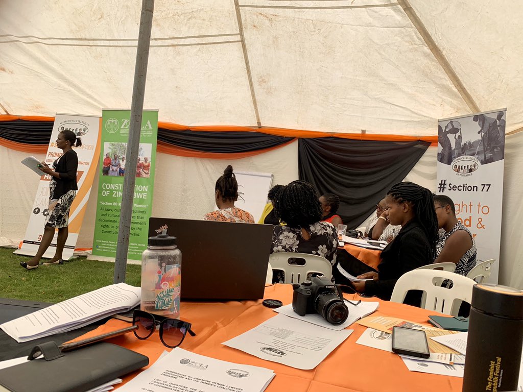 tagalife's tweet photo. TaLI attending the review and validation of the #Convention on the #Ellimination of #DiscriminationAgainstWomen #CEDAW review as well as the #ConstitutionAmmendmentBill #DontTouch @Nyarimash @WCOZIMBABWE @ZimWomenLawyers @wlsazim @WiPSUZim https://t.co/EkZxlLU1QM