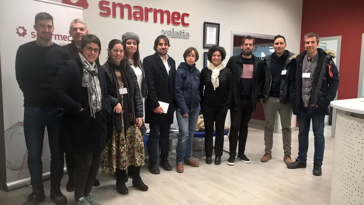 aimenct's tweet photo. 📸 Esta semana nuestros compañeros Aurora López, Álvaro Prada y Antía Fernández participan en la reunión de seguimiento del proyecto #REMEDI, organizada por #SMARMEC en #Zamudio. +INFO➡️ https://t.co/QzeFKsr0Ss
#SmartEureka #INNOGLOBAL2018 #AdvancedManufacturing #aimenteam https://t.co/JeVrLdW4ra
