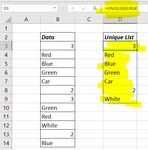 kalarcodan's tweet image. #RANDARRAY #UNIQUE #FILTER #SORT #DynamicArrays in #Excel