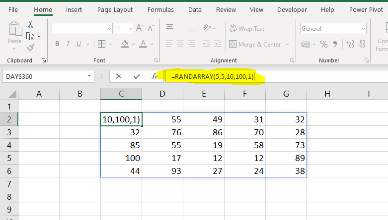kalarcodan's tweet image. #RANDARRAY #UNIQUE #FILTER #SORT #DynamicArrays in #Excel