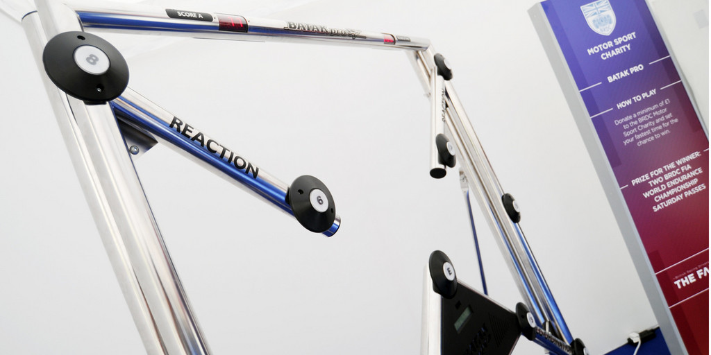 VirtuallyEnter's tweet photo. Get hearts racing on an event with our Batak Pro.
Available as a standalone rental or to accompany our Simulator Hire. Suitable for all ages and abilities, it will test your skill, coordination and reactions #batakpro #batak #reactiongame #activation #engagement #events #branding https://t.co/ZPcMZBYAKe