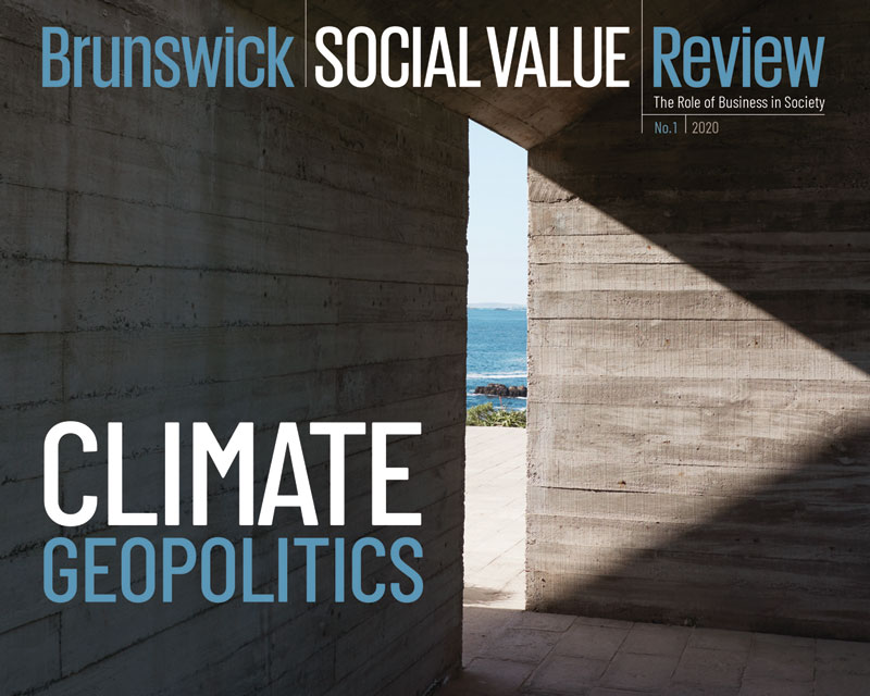 BrunswickGroup's tweet photo. Just launched: The Social Value Review: Climate Geopolitics. Read how businesses have been confronting the reality of climate change and its direct impact on global political systems, economies, and demographics. Read here: 
https://t.co/iiFbSqOhKN #WEF2020 #DAVOS2020 #davos https://t.co/eOrsGGkDbC
