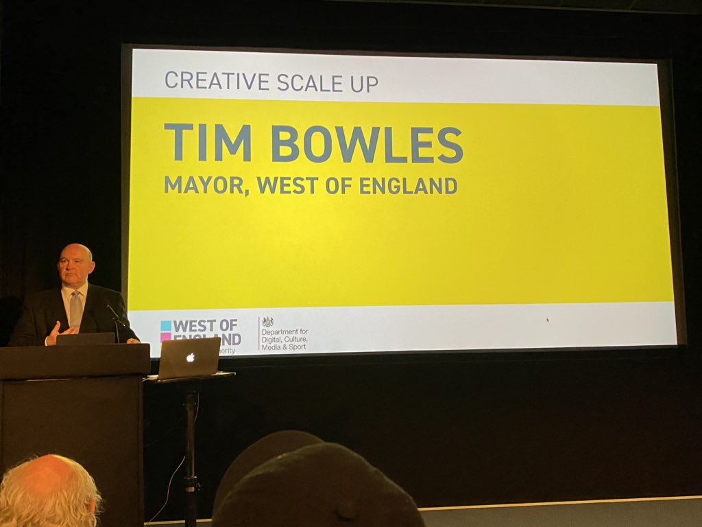 contweetcontrol's tweet photo. @WestofEnglandCA well done on a great morning today. Never met Tim before but what a top chap - full of passion and energy for #southwest #creativescaleup https://t.co/0Zge0zK7Fi