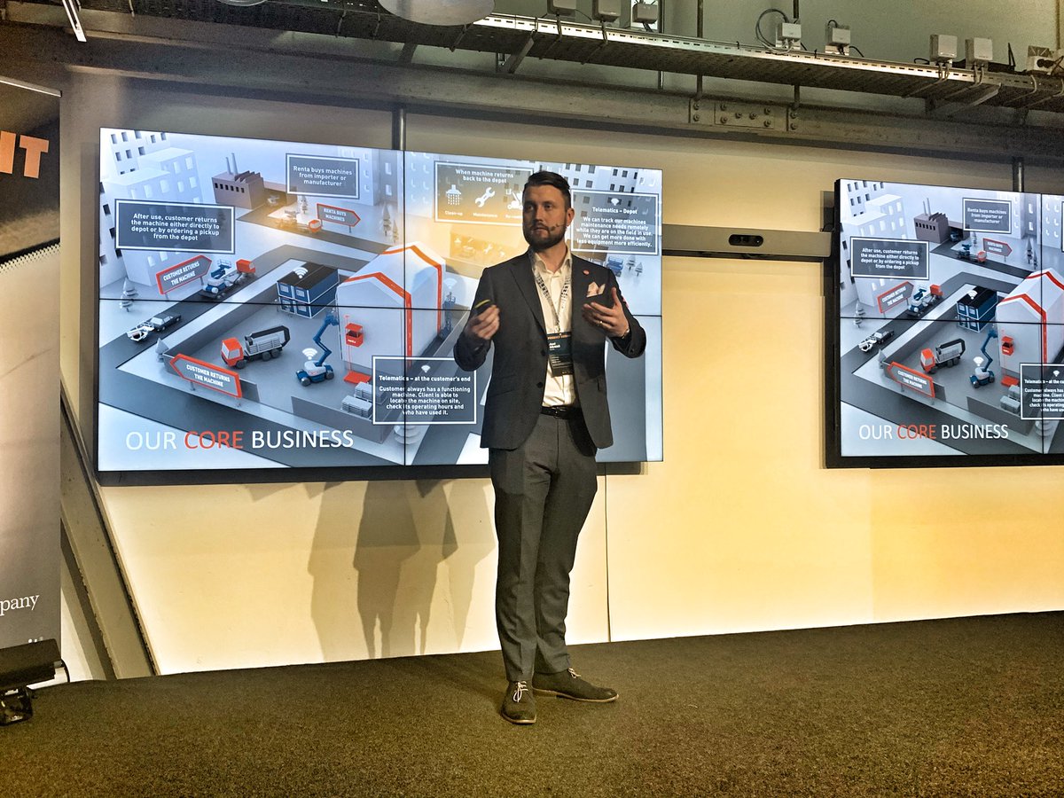 trackunit's tweet image. “Find the right partners and talent to add into your ecosystem. No need to make #AI adoption too complicated.” 

Insights from Joel Särkkä of Renta 

bit.ly/2GbbRa1 

#predict2020 #eliminatedowntime #trackunit