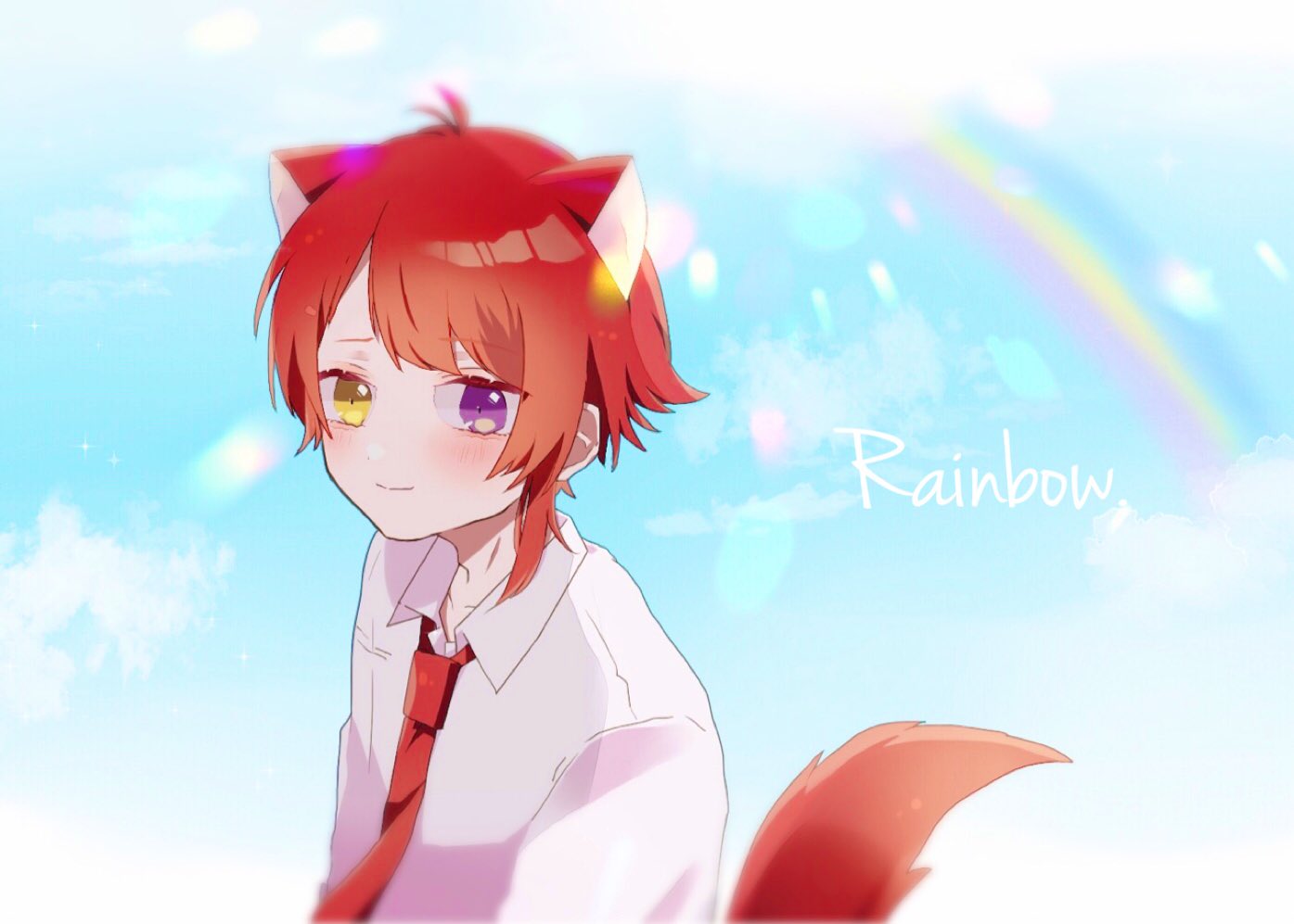 M A O Rainbow 莉犬 企画に参加させて頂きましたッ 22日担当maoです Rainbowは私自身すごく好きな推し曲です また莉犬くんのラップがとてもかっこいいです 莉犬くんタイムカプセルイラストリレー企画 すとぷりギャラリー