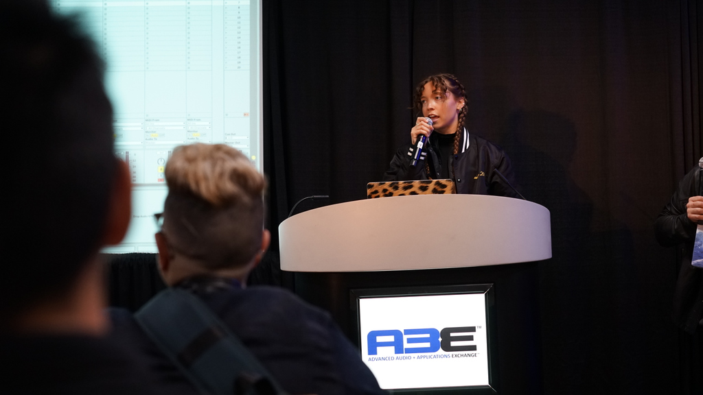 audionamix's tweet image. 🎧 A3E delivered amazing speakers and conversations surrounding emerging technology at this year's NAMM Show! What artists do you want see speak next year? #a3e #a3epanel #darkintensity #bt #djkue #morganpage #lpgiobbi #dj #producer #music #trends #edm #ai #musicsynthesis